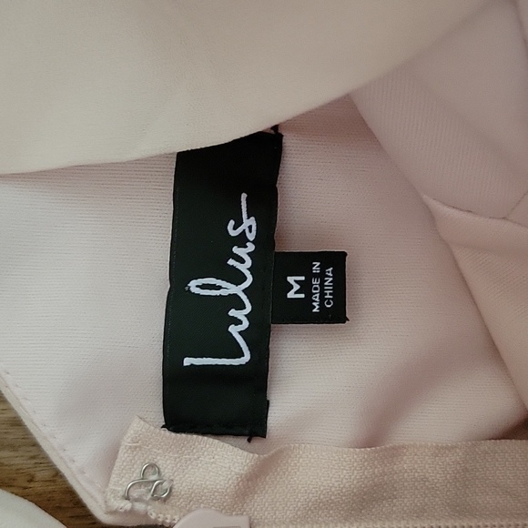 NWT Lulus Make Me Move Maxi Dress Blush Pink Medium - Picture 5 of 11